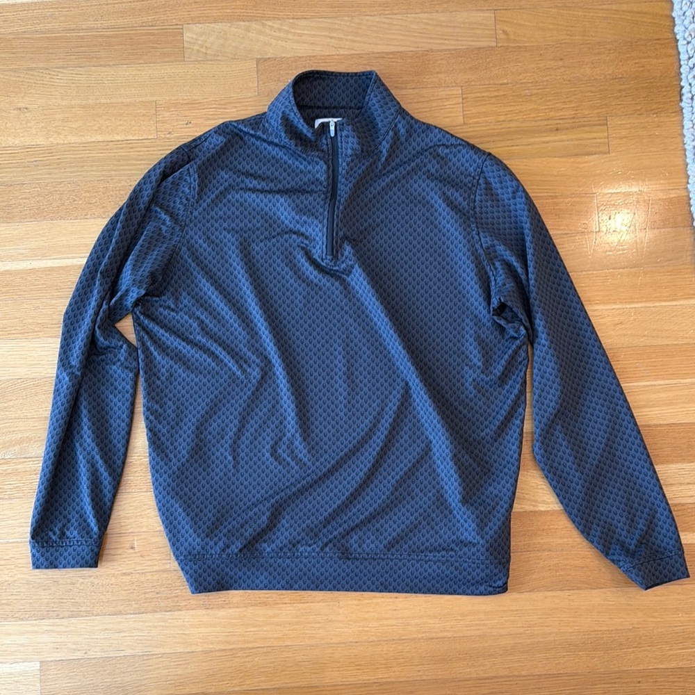 Slate grey Quarter-Zip Pullover